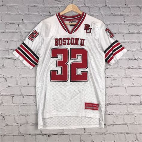 Boston University Terriers Football Jersey Boys Large 16 18 Ncaa Sport