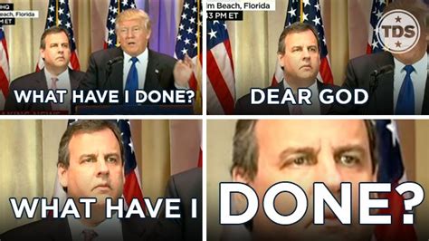 Chris Christie At Donald Trump Rally Looks Like A Hostage Situation