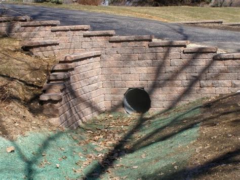 Driveway Culvert Retaining Wall Driveway Culvert Diy Driveway