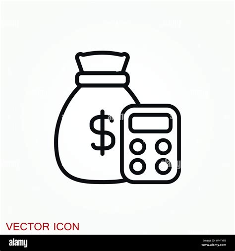 Accounting Vector Icon Business And Financial Symbol Stock Vector
