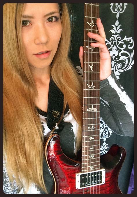 Yoshi Guitarist Aldious With Custom Prs Modern Eagle Tokyo 32215