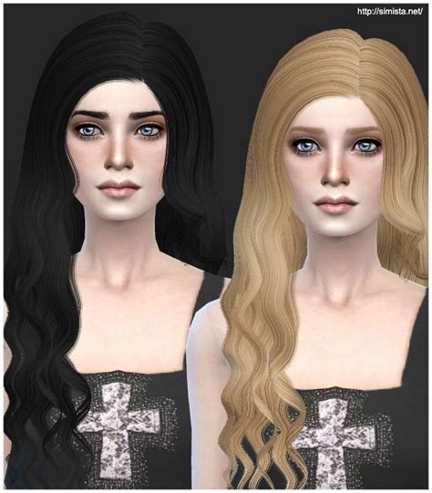 Simista David Hourglass Converted Retextured Hairstyle Sims 4 Hairs