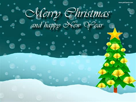 Merry Christmas Happy New Year Free Background