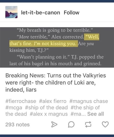 Magnus Chase And Alex Memes