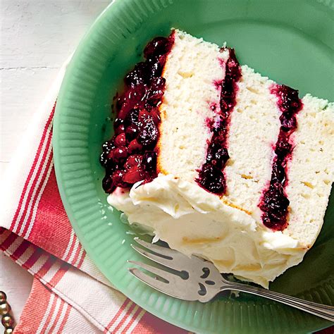 We've rounded up unique options for you to consider. White Cake & Cranberry Filling & Orange Buttercream Recipe | MyRecipes