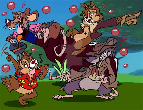 Chip And Dale Rescue Rangers Favourites By Jcsstudio On Deviantart