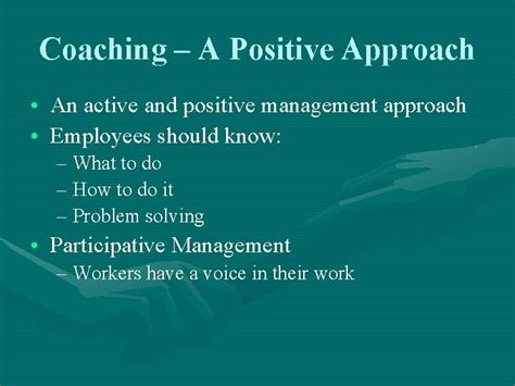 Coaching And Performance Management The Need For Coaching