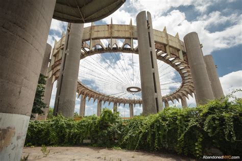 Deserted Places Ruins Of The 1964 New York Worlds Fair Pavilion