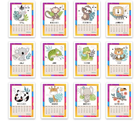 Kalendar hijrah bulan islam malaysia 2020m 1441 1442h. Kalendar Comel 2021 dan Tarikh Cuti Sekolah | Cikgu Ayu dot My