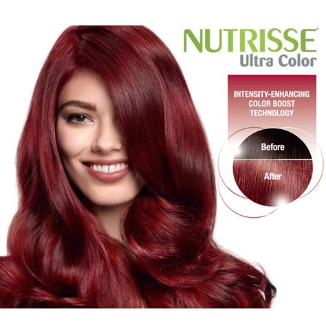 Clairol nice 'n easy permanent light auburn 6r. Amazon.com : Garnier Nutrisse Ultra Color Nourishing Color ...