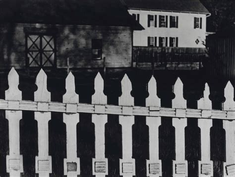 Paul Strand 1890 1976 The White Fence Port Kent New York 1916