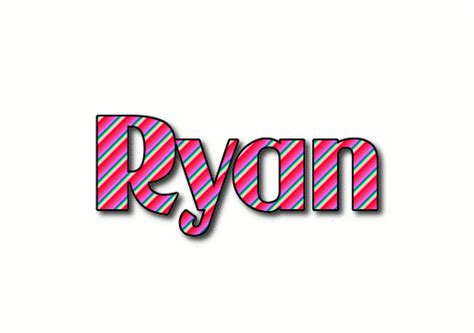 Ryan Logo Free Name Design Tool From Flaming Text