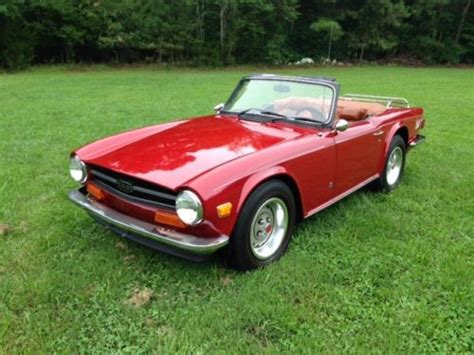Find Used 1974 Triumph Tr6 Base Convertible 2 Door 25l In Raleigh