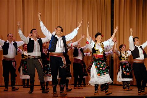 Traditional Costume The Shumadiya Region Serbia Folk Dance