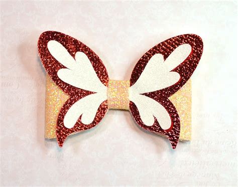 121 Butterfly Hair Bow Svg Free SVG PNG EPS DXF File