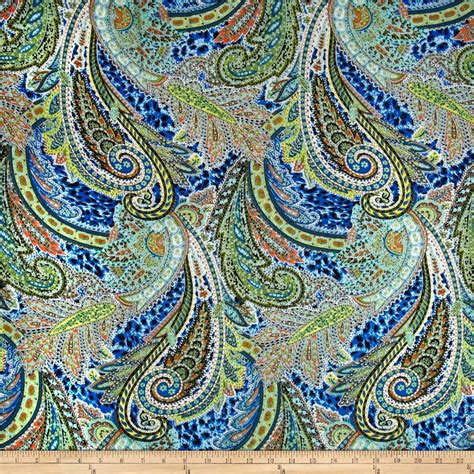 Rayon Voile Abstract Bluemulti From Fabricdotcom This Lightweight