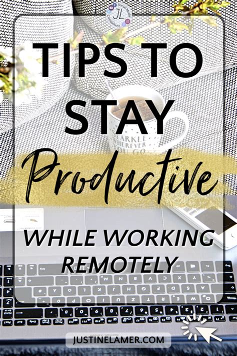 5 Ways To Stay Productive While Working Remotely Remote Work Work
