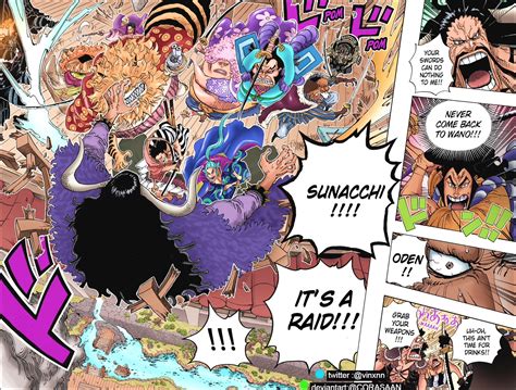 One Piece 986 Last Page Colored By Me Onepiece