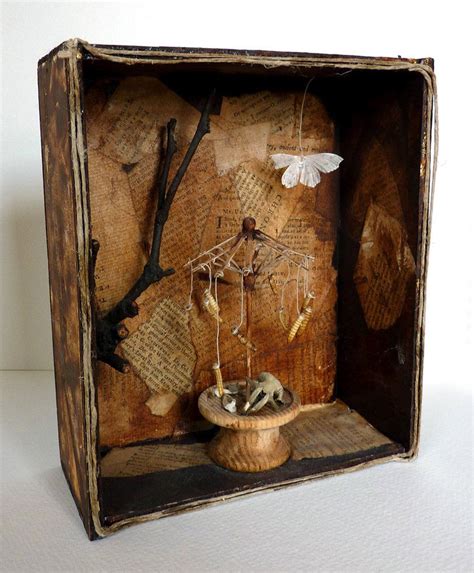 Assemblage One By Hello Magpie On Deviantart Box Art Assemblage Art Box Assemblage