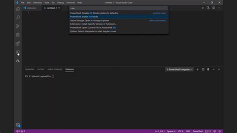 Microsofts Visual Studio Code For Powershell 7 Launches With Ise Mode