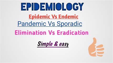 Pandemic Endemic Epidemic And Sporadic Diseases In Epidemiology In