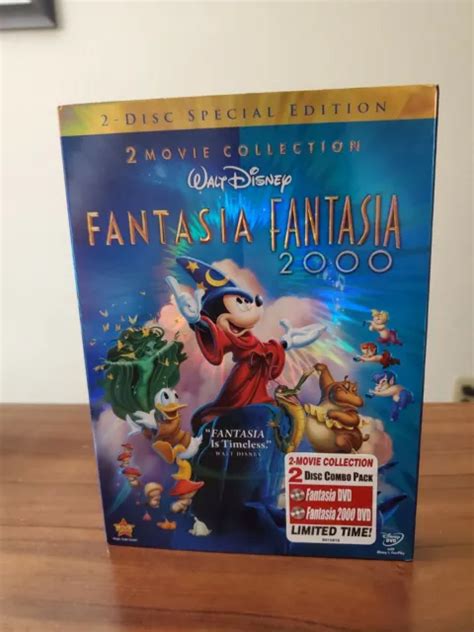 Walt Disney Fantasia Fantasia 2000 2 Movie Collection 2 Disc Special