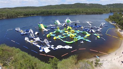 Thrilling Water Fun At Blast Aqua Park Coolum Endless Summer Resort