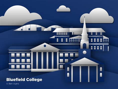 Bluefield College Campus Art By Ben Ayers On Dribbble