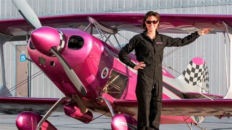 Bethpage Air Shows Lone Female Aerobatic Stunt Pilot Once Feared