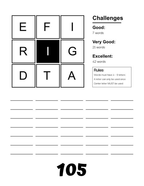 Printable PDF Word Puzzle Book For Seniors Large Print 120 | Etsy