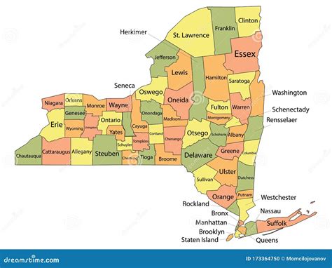 Map Of New York Counties Map Sexiz Pix