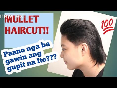 The mullet is a hairstyle in which the hair is short at the front, but long at the back. MULLET HAIRCUT TUTORIAL(Filipino barberTagalog) - YouTube