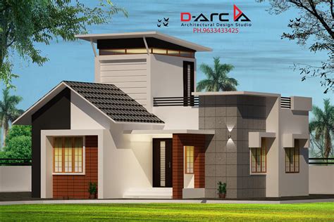 800 Sq Ft 2bhk Contemporary Style Single Floor House And Free Plan 13 Lacks Home Pictures