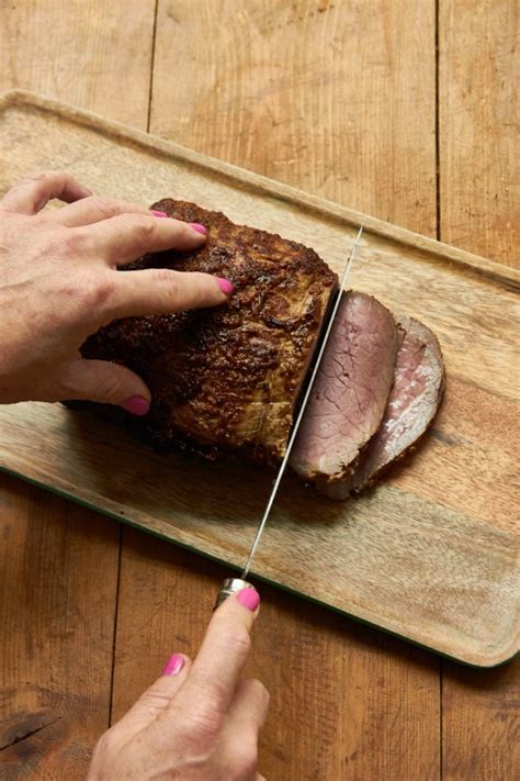 Bake at 500°f for 5 minutes per pound of tenderloin. Roast Beef with Mustard Garlic Crust and Horseradish Sauce
