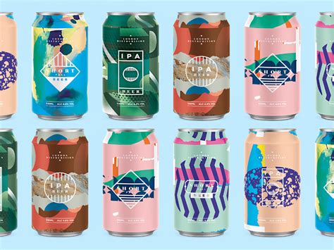 Beer Cans Beer Bottle Design Beer Label Design Beer Packaging Design