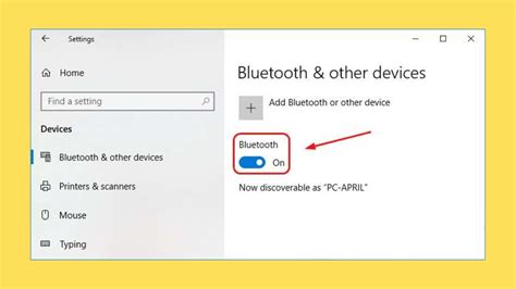 How To Turn On Bluetooth On Windows 10 Youtube