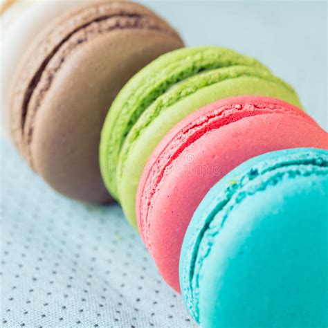 Sweet Pastel Macaron Stock Photo Image Of Colour Cafe