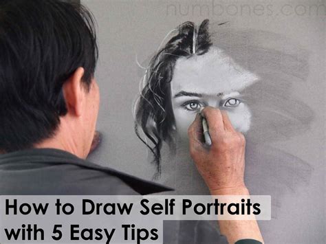 How To Draw Self Portraits With 5 Easy Tips