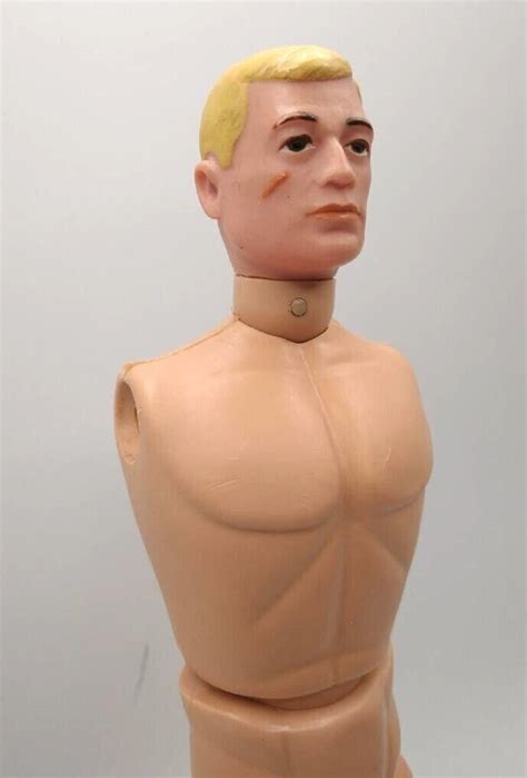 vintage 1964 gi joe 12 inch action figure hasbro blonde hair no clothes no arms ebay
