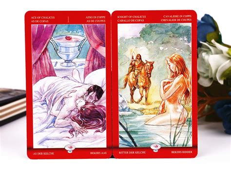 Sex Tarot Card Deck With Guidebook For Beginners Beautiful Etsy