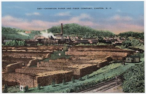 Champion Paper And Fiber Company Canton Nc View Of A P Flickr
