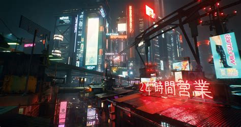 New Cyberpunk 2077 Screenshots Show Off Night Citys Districts