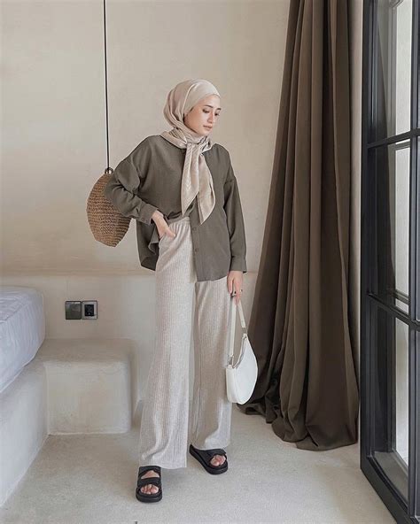 16 inspirasi mix and match hijab ala selebgram hai gadis