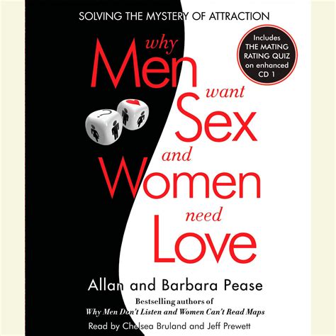 Why Men Want Sex And Women Need Love Audiobook Abridged Listen