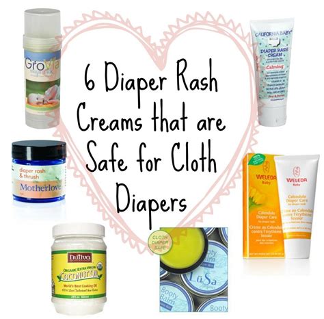 6 Diaper Rash Creams That Are Safe For Cloth Diapers Cloth Diapers