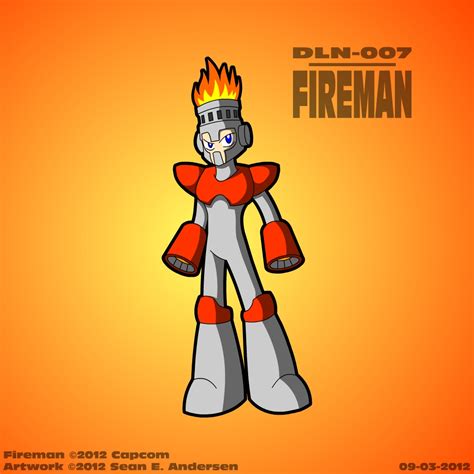 Mega Man 1 Fireman By Therealsneakers On Deviantart