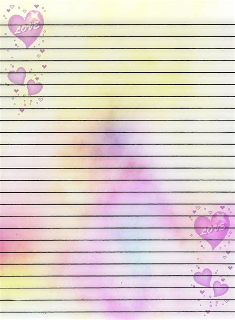 Maybe you would like to learn more about one of these? Printable Writing Paper by Aimee-Valentine-Art on ...