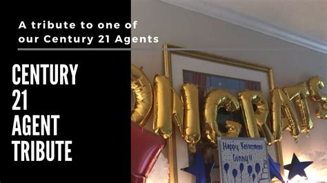 Tribute To One Of Our Century 21 American Properties Agentsemployees