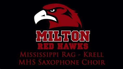 Mississippi Rag By William Krell Mhs Saxophone Choir Youtube