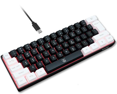 Snpurdiri 60 Wired Gaming Keyboard True Rgb Mechanical Feelingultra